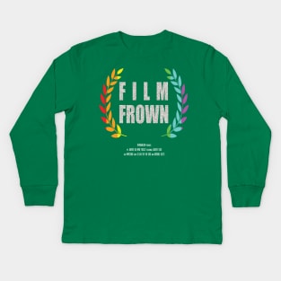 Film Frown Kids Long Sleeve T-Shirt